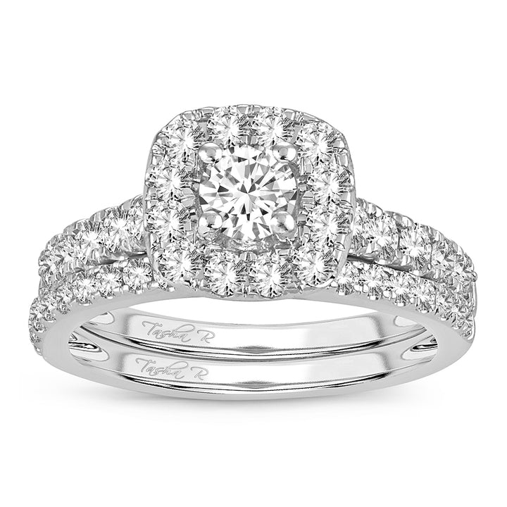 Brilliant 14k White Gold Lab Diamond Engagement Ring (1.50CT)