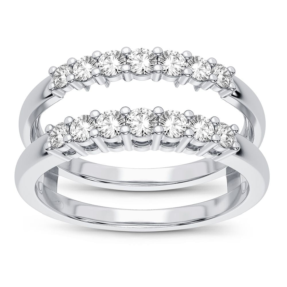 Dazzling 14K 0.50CT Diamond Ring Guard