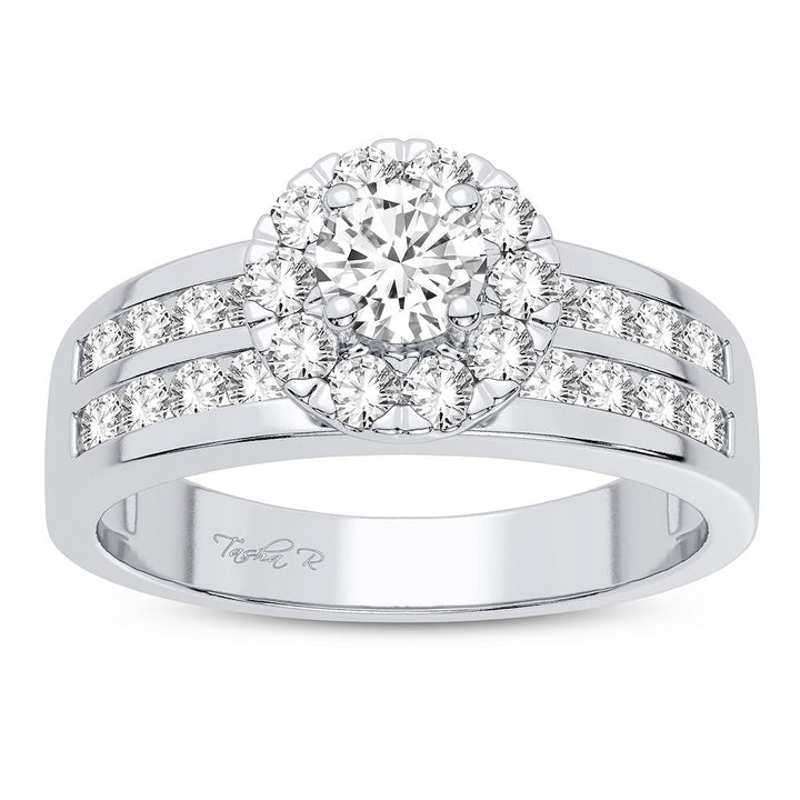 14k White Gold Lab Diamond Trio Set - Timeless Elegance