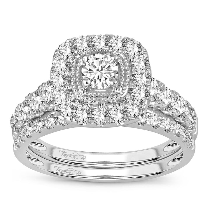 Brilliant 14k White Gold Lab Diamond Engagement Ring (1.50CT)