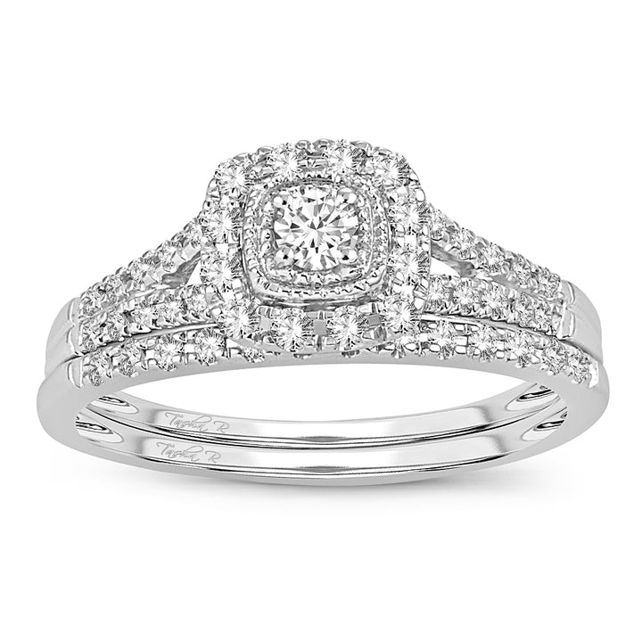 Timeless 14K White Gold 0.33CT Lab Diamond Ring