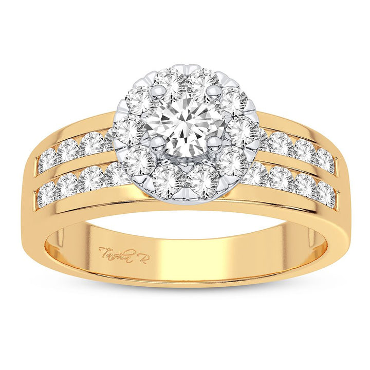 14k Yellow Gold Lab Diamond Trio Set - Timeless Elegance