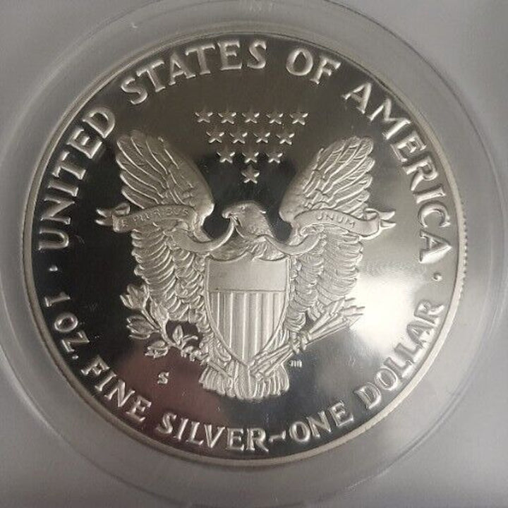 1992-S 1 Proof Silver Eagle PF 68 DCAM