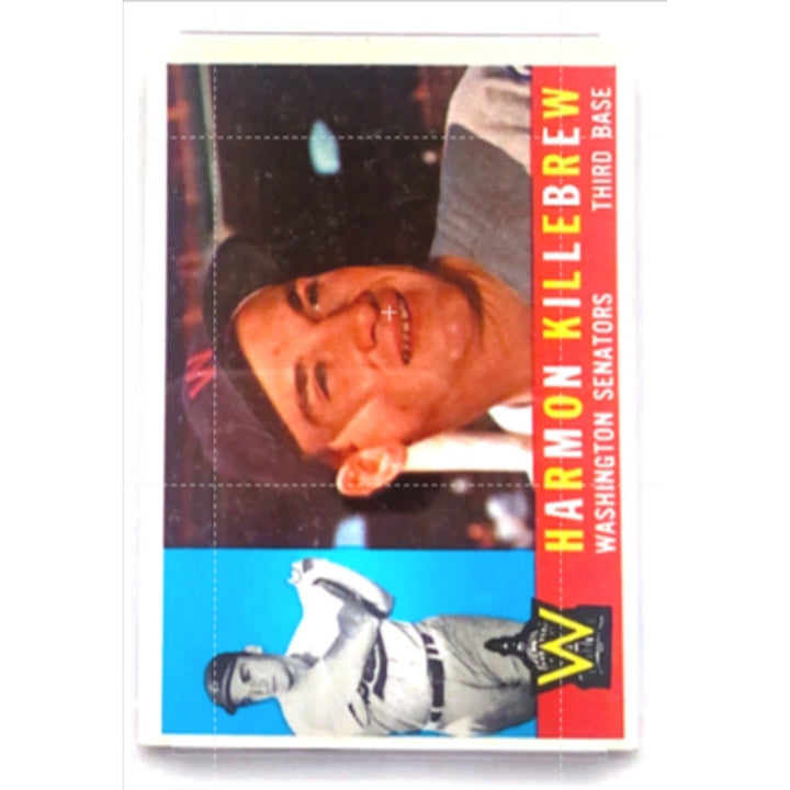 1960 Topps #210 Harmon Killebrew EX- MT 6 Graded by PSA
