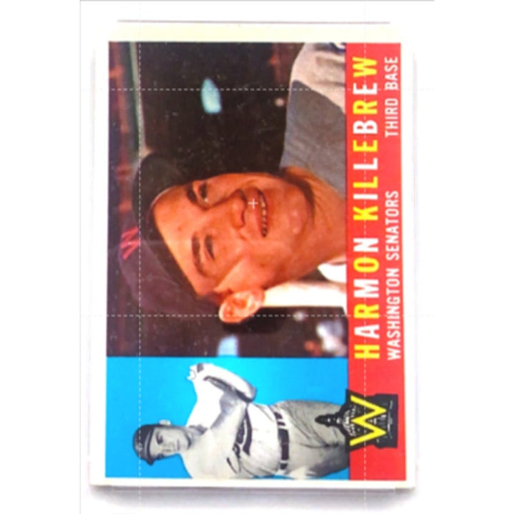 1960 Topps #210 Harmon Killebrew EX- MT 6 Graded by PSA