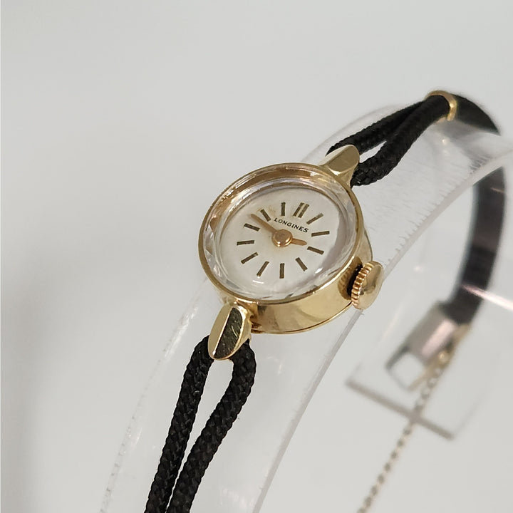 Vintage longines 14k Gold Ladies Cocktail Watch w/ Speidel bracelet