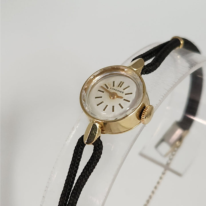 Vintage longines 14k Gold Ladies Cocktail Watch w/ Speidel bracelet