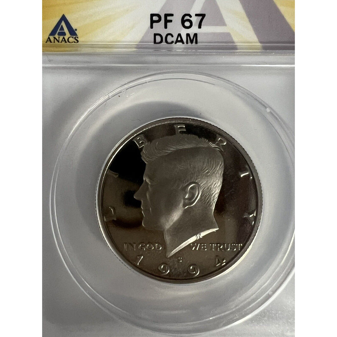 1994-S 50C Kennedy Half Dollar Proof PF 67 DCAM