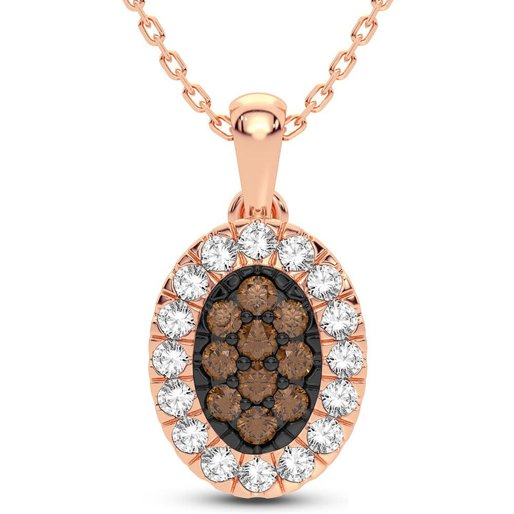 14K 0.50CT Diamond Pendant