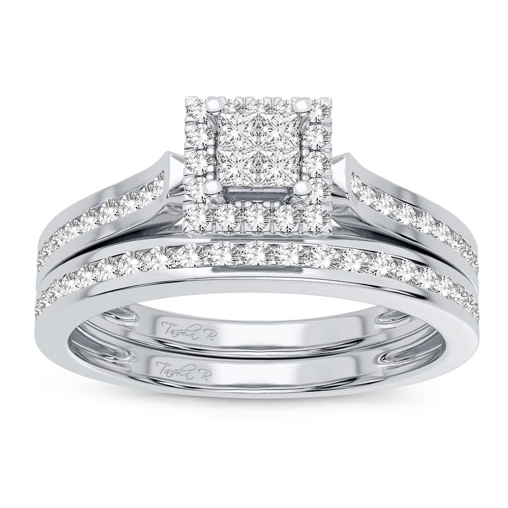 Timeless 10k White Gold 0.42CT Lab Diamond Ring