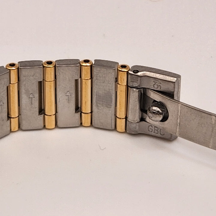 Omega Constellation 18k Gold & Stainless Steel Diamond Dial Women's Watch 22mm