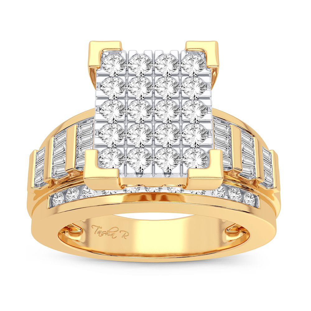 Magnifcnet 10K 1.00CT Diamond Ring