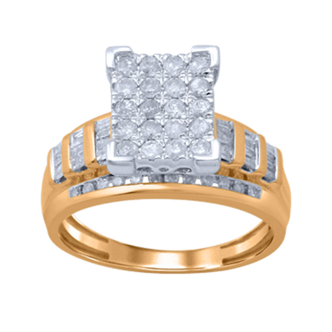 Beautiful 10K 2.00CT Diamond Ring