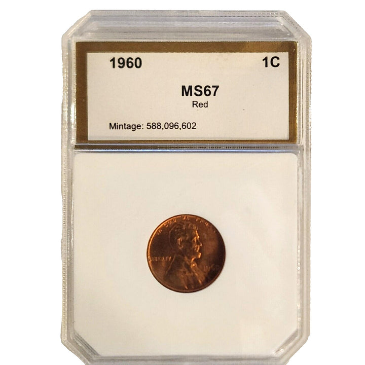 1960 MS67 Red Lincoln Cent