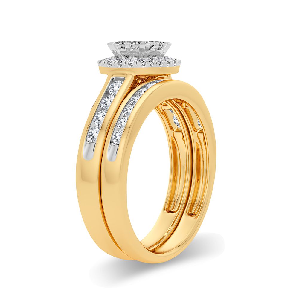 Timeless 14k Yellow Gold Lab Grown Diamond Engagement Ring