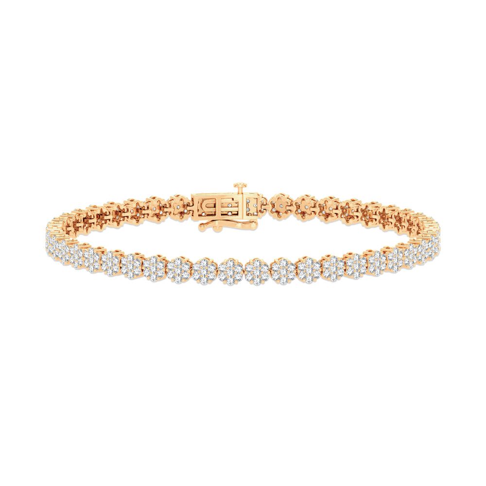 14K Yellow Gold 2.00CT Diamond Bracelet