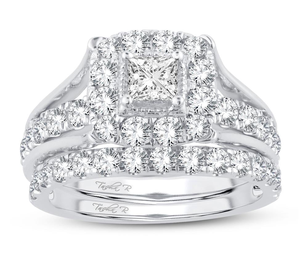 Gorgeous 14K 2.00ct Diamond Bridal Ring