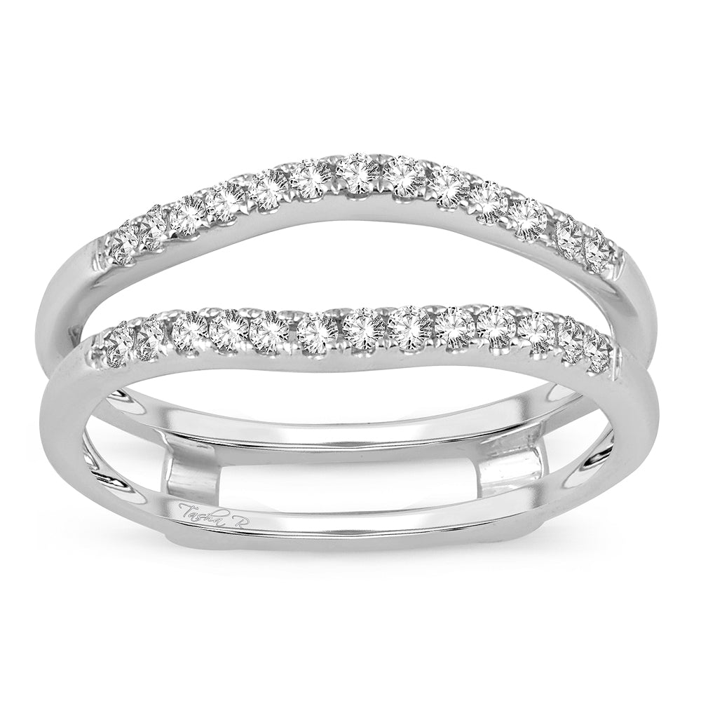 Magnifcnet 14K 0.26CT Diamond RING GUARD
