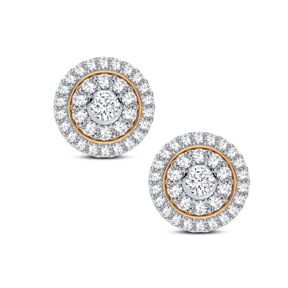 Beautiful 14K 0.50CT DIAMOND EARRING