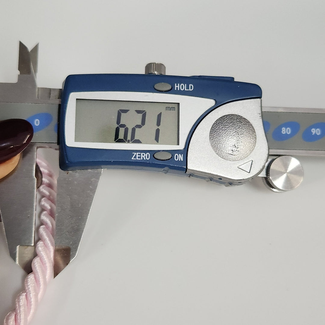 Judith Ripka Braided PinkChoker With Sterling Magnet Clasp 17"