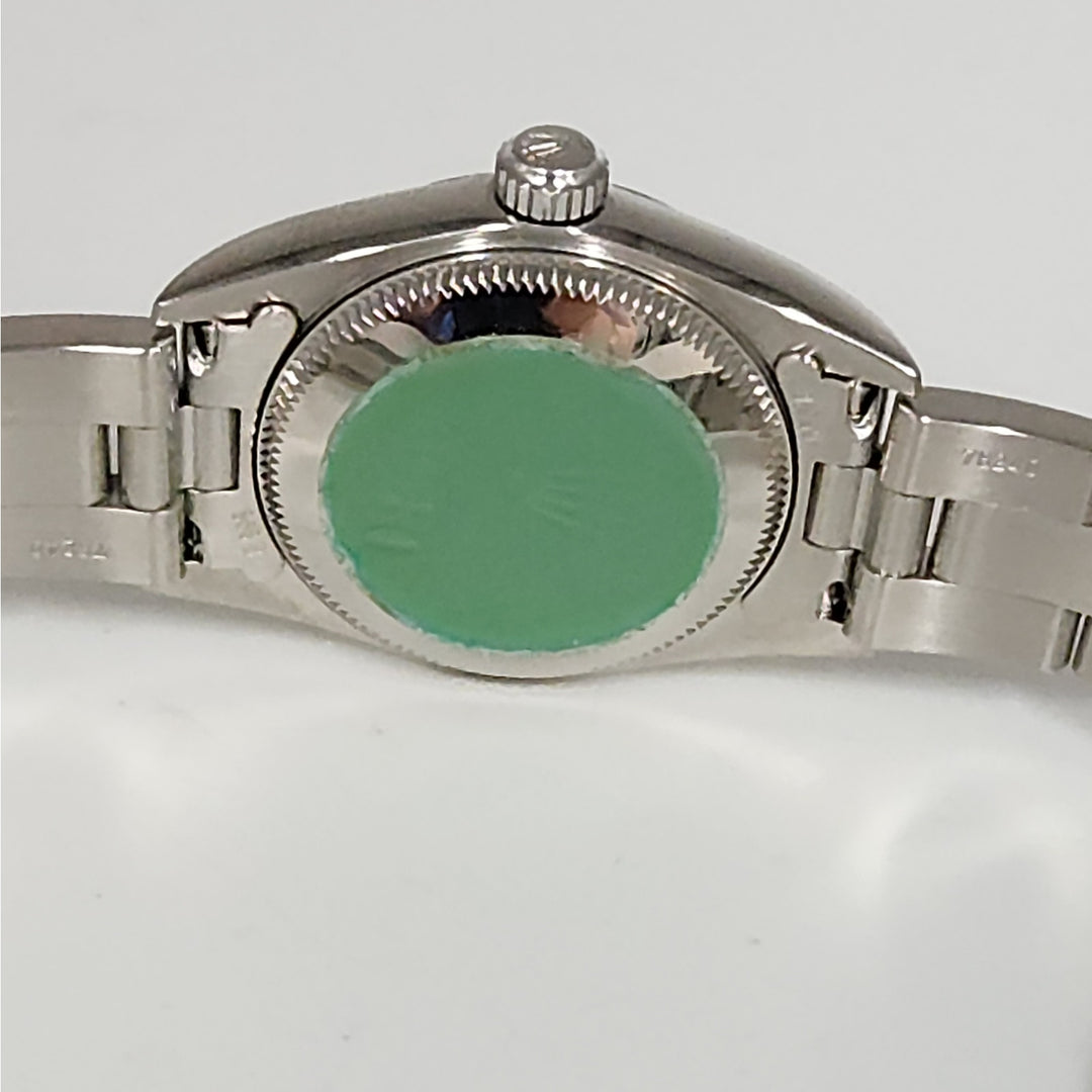 Rolex Oyster Perpetual Stainless steel with black explorer Dial, Model: 76080