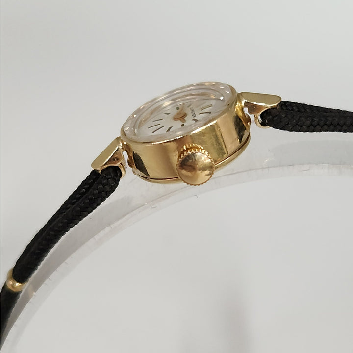 Vintage longines 14k Gold Ladies Cocktail Watch w/ Speidel bracelet