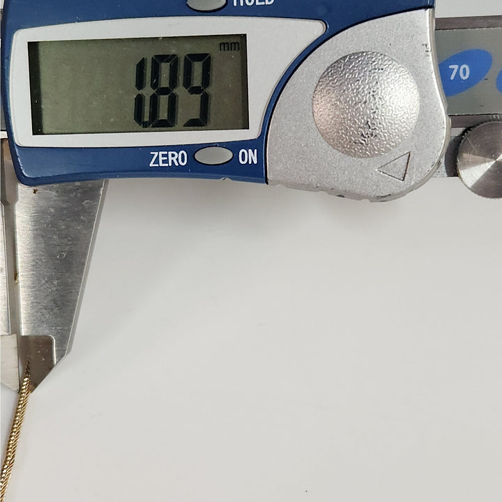 18 K Yellow Gold Snake Chain Necklace 24"