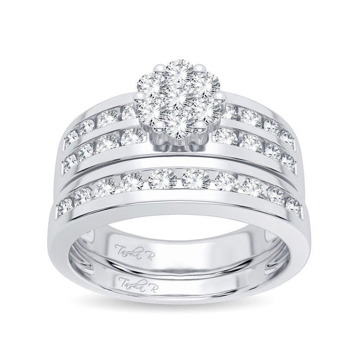 Elegant 14k White Gold 0.71CT Lab Diamond Engagement Ring