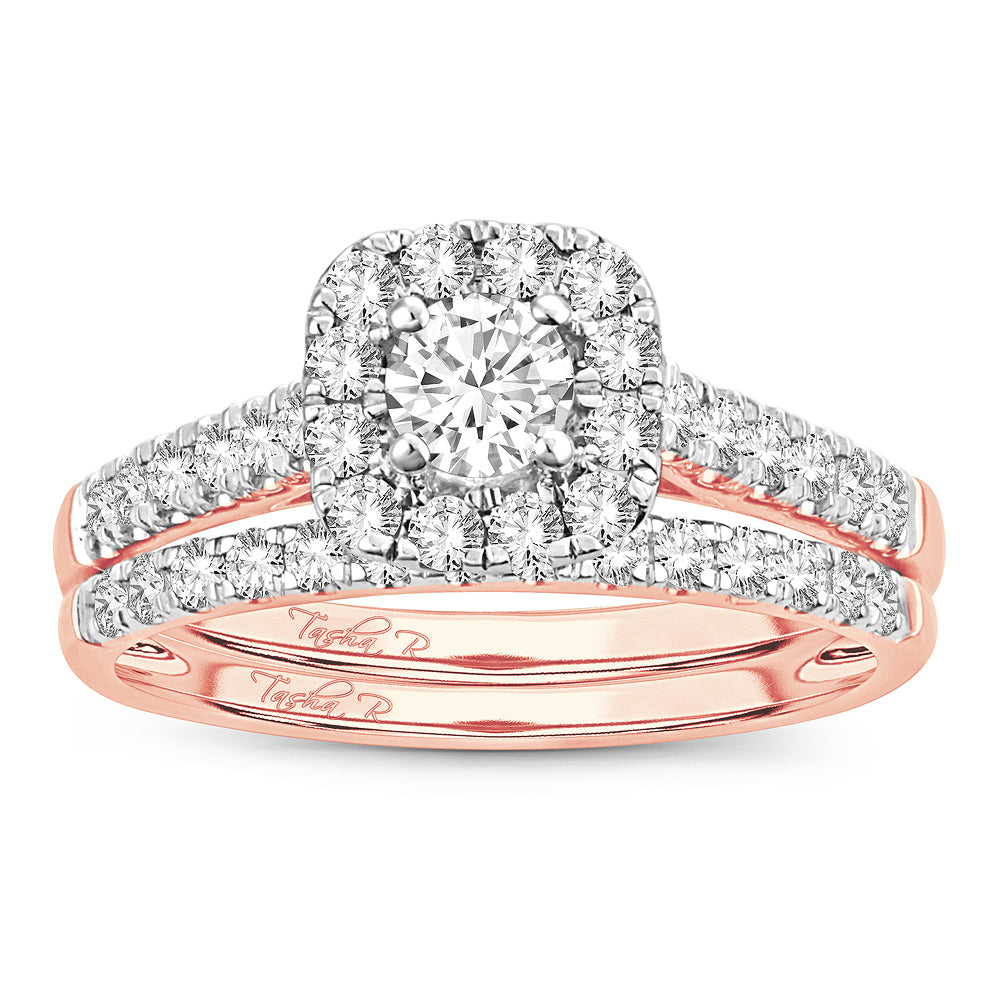 Gorgeous 10K 1.00CT DIAMOND BRIDAL RING