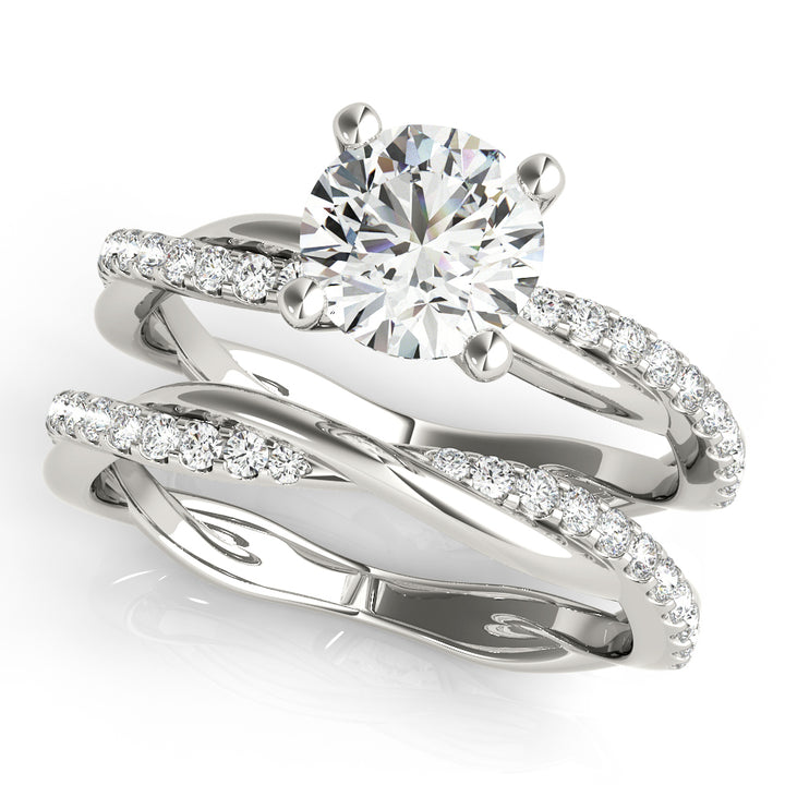 Round Diamond Engagement Ring 1CT