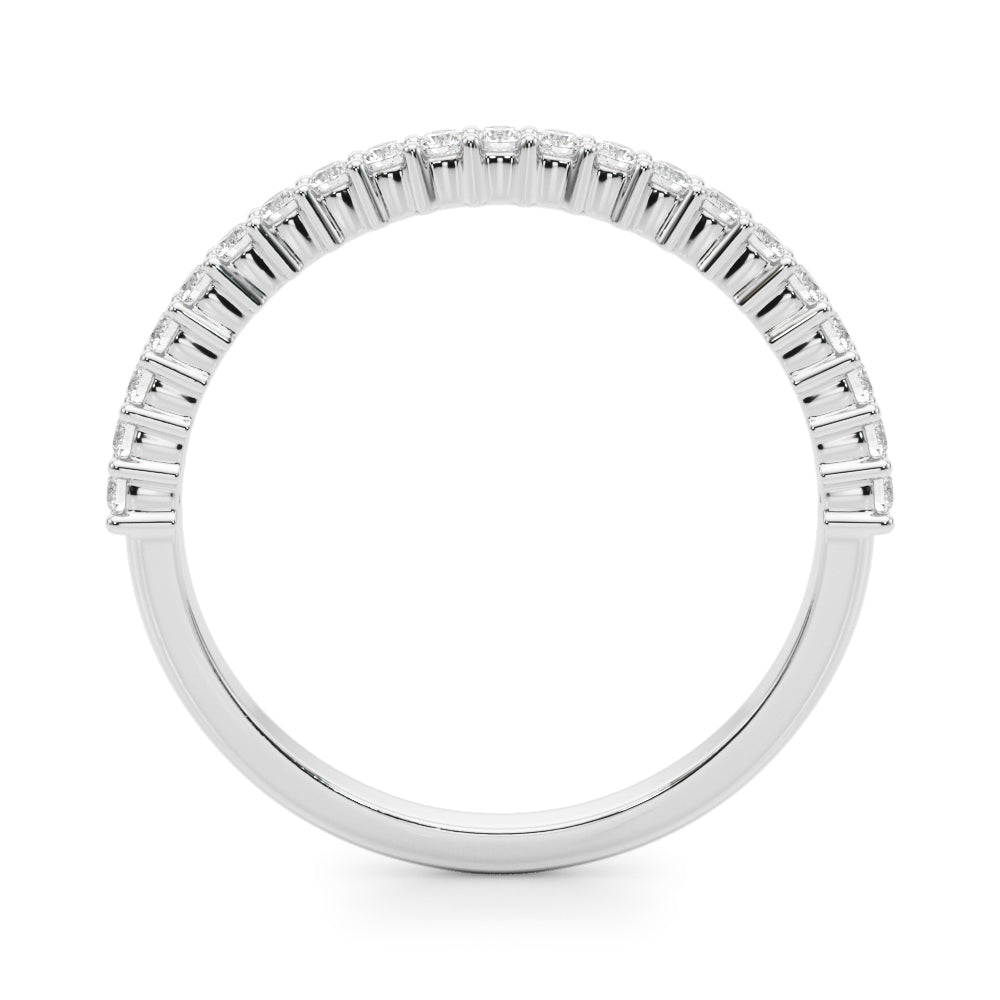 Lab Diamond 14-Stone Wedding Ring