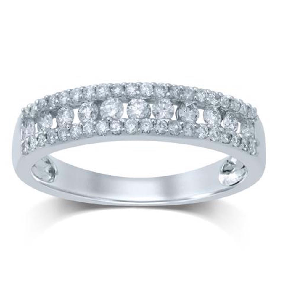 14k Yellow Gold 0.50CT Lab Diamond Anniversary Fashion Band