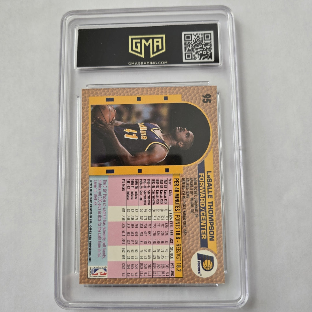 1992-93 Fleer LaSalle Thompson #95 Indiana Pacers
