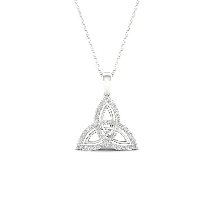 10K 0.15CT Diamond Pendant