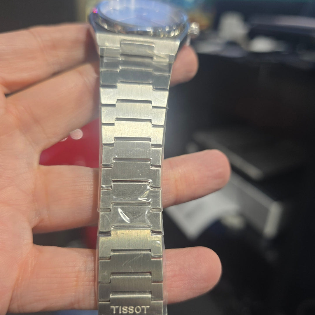 Tissot PRX 40mm Silver Dial Quartz Men's Watch T137.410.11.031.00 NOS