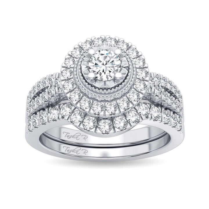 Timeless 14k White Gold 0.75CT Lab Diamond Ring