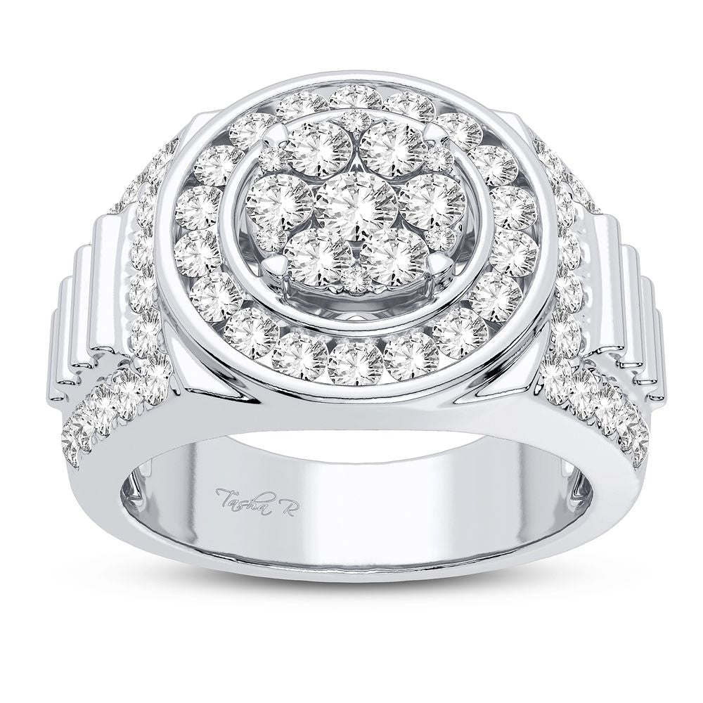 14K White Gold 2.33CT Diamond Ring