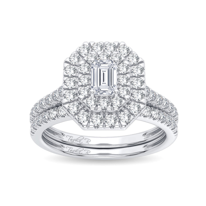 Timeless 14k White Gold 1CT Lab Grown Diamond Ring
