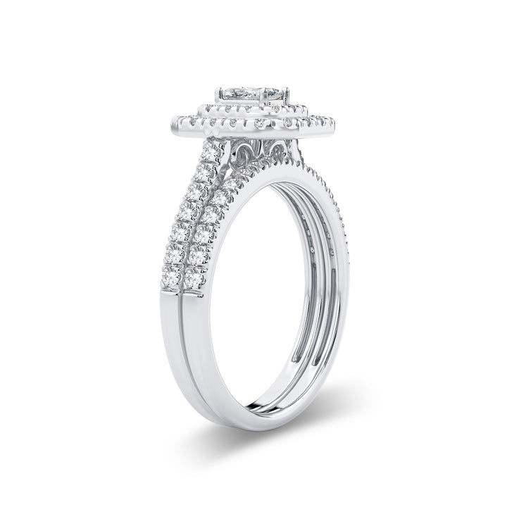 Timeless 14k White Gold 1CT Lab Grown Diamond Ring