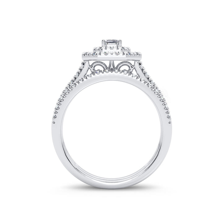 Timeless 14k White Gold 1CT Lab Grown Diamond Ring