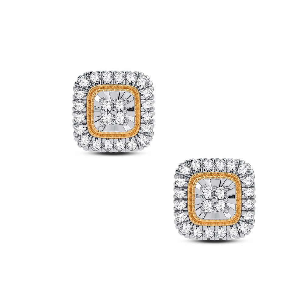 Dazzling 14K 0.33CT DIAMOND EARRING