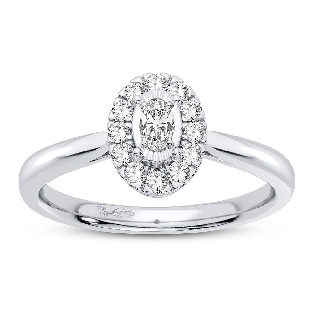 Beautiful 14K 0.25CT Diamond Ring