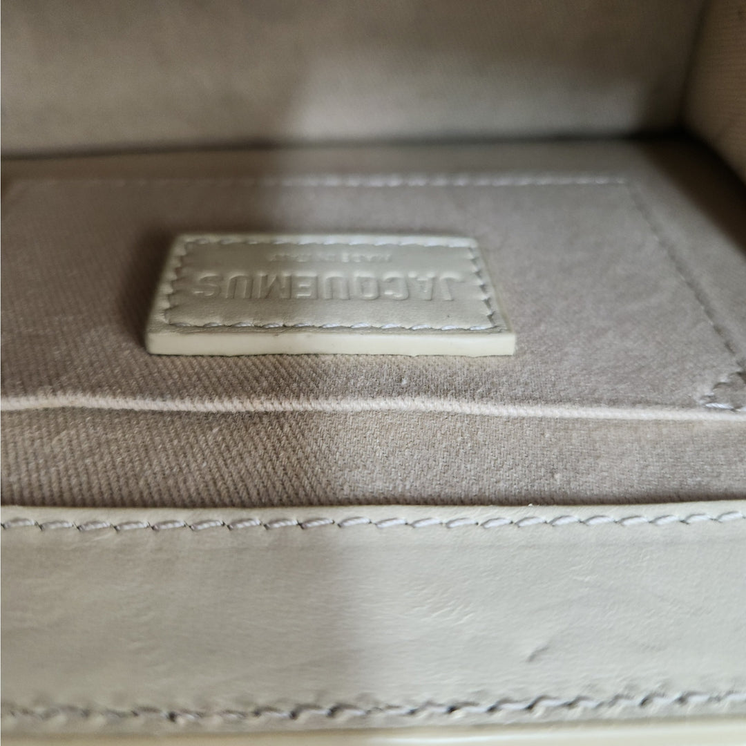 JACQUEMUS The Chiquito Noeud leather shoulder bag