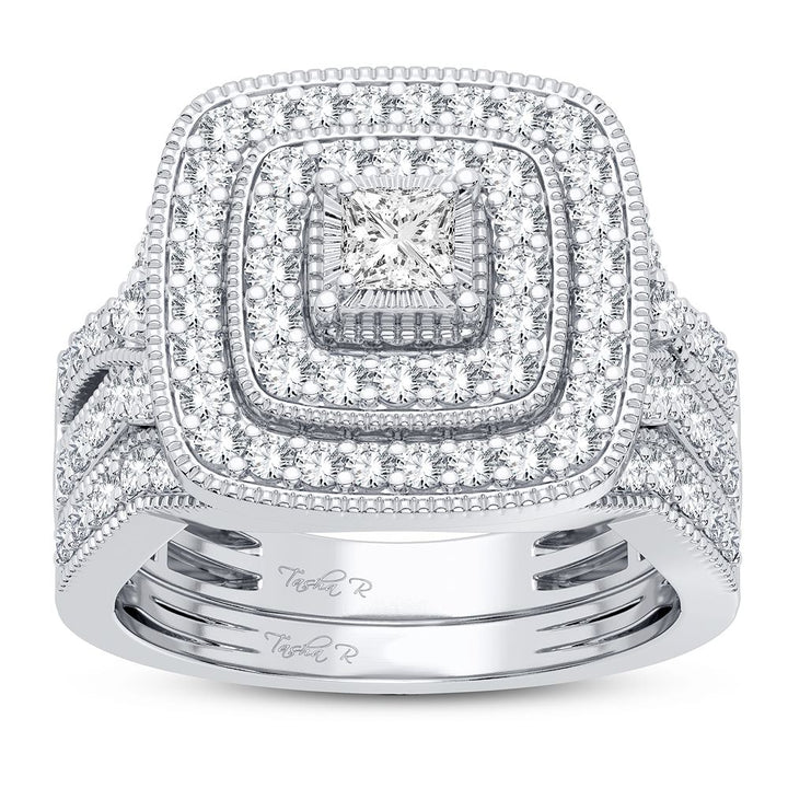 Timeless 14k White Gold 1CT Lab Diamond Engagement Ring