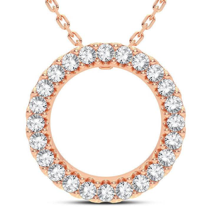 14K 0.25CT DIAMOND PENDANT