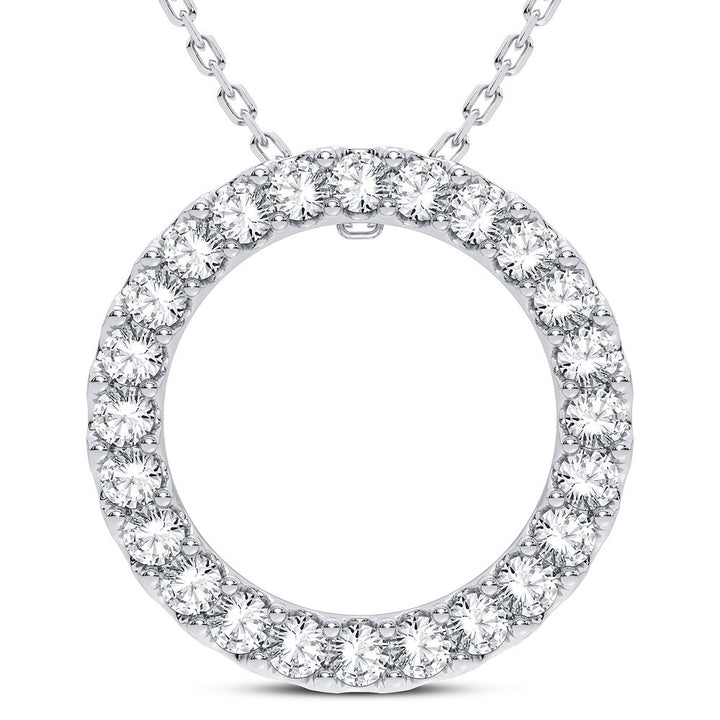 14K 0.50CT DIAMOND PENDANT
