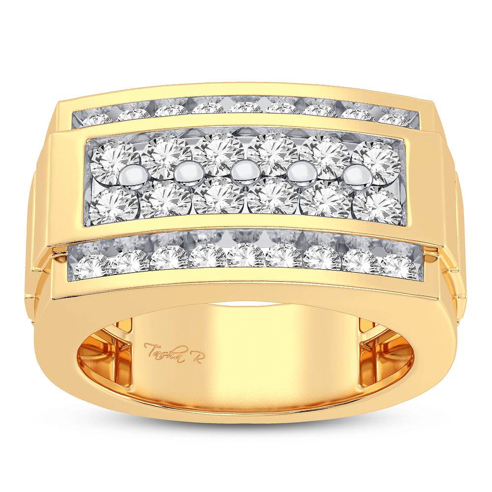 14K Yellow Gold 2.00CT Diamond Solitaire Ring