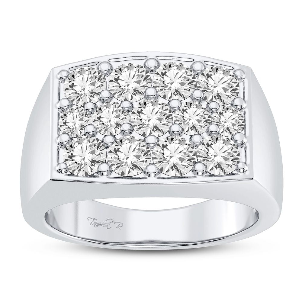 14K White Gold 2.00CT Diamond Ring