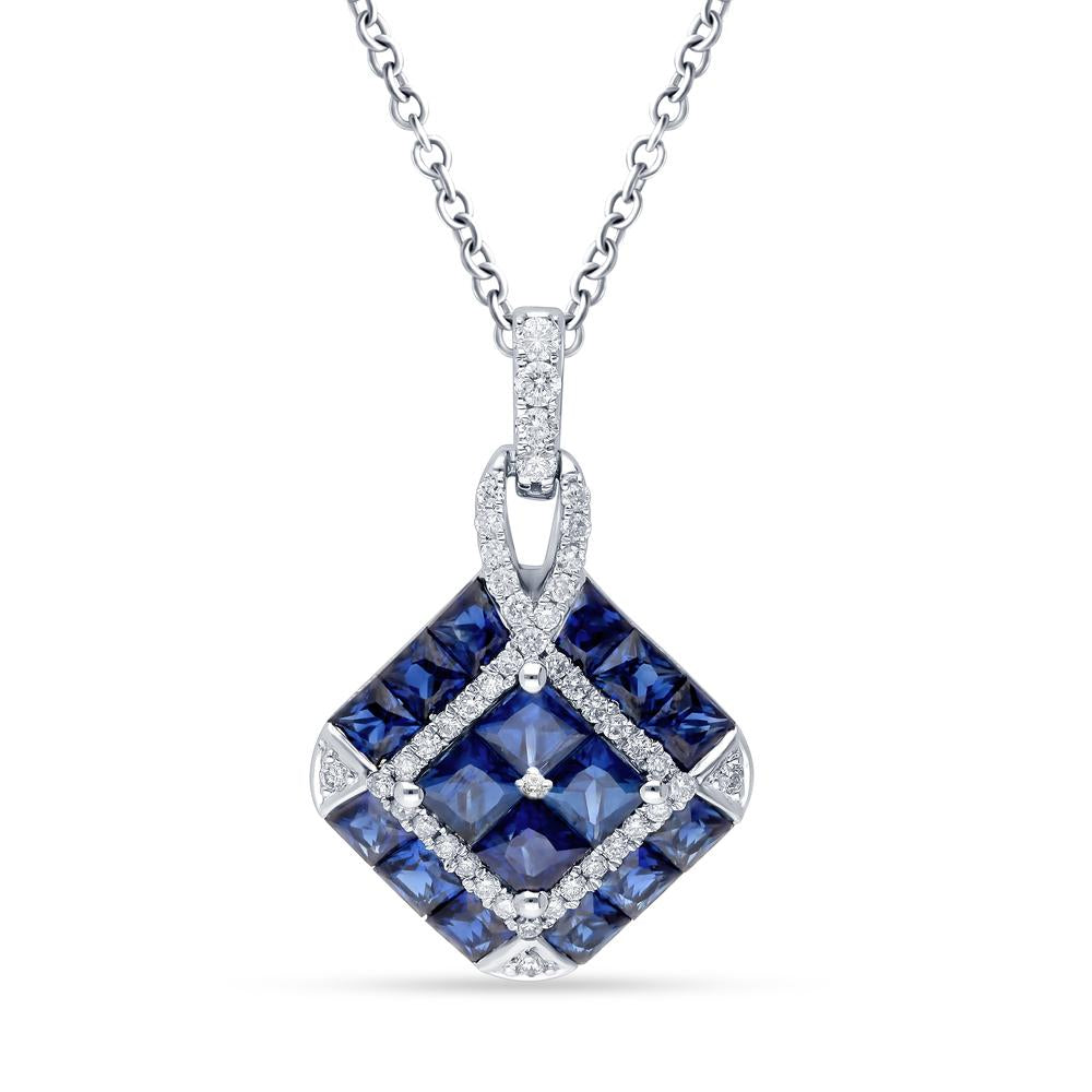 14K 0.22CT Diamond Pendant