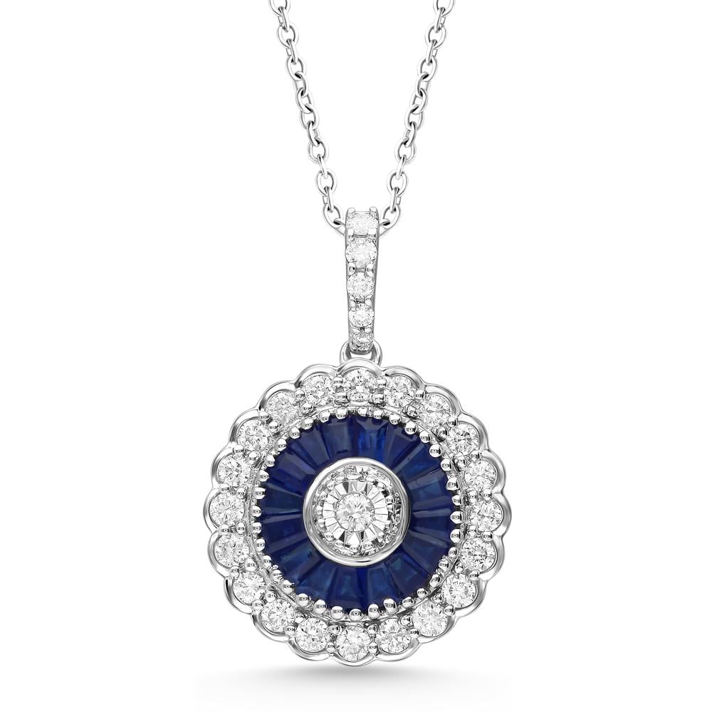 14K 0.40CT Diamond Pendant